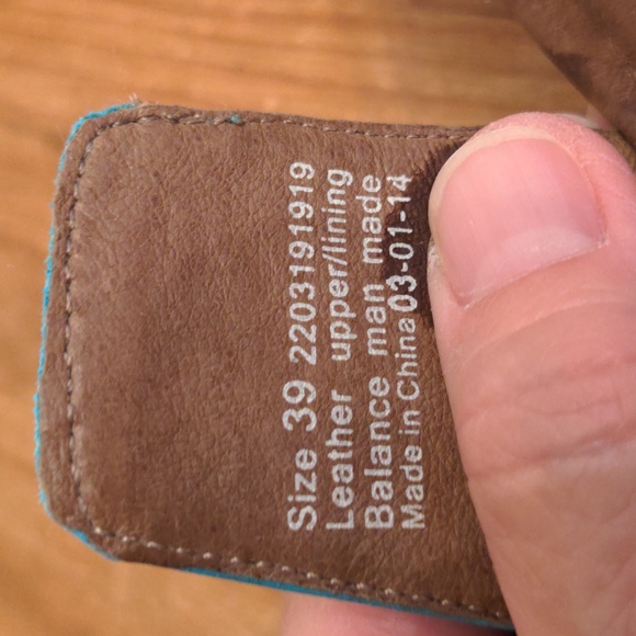 Dansko Pasadena Collection Teal Dixie Sandals, Size 39 - Picture 9 of 14